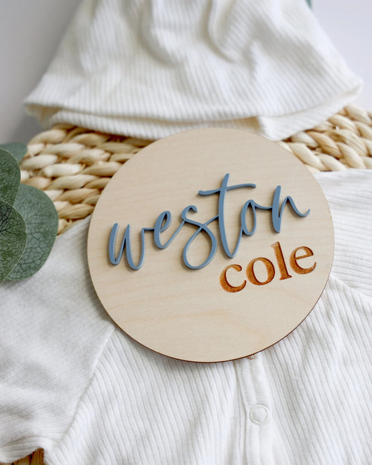 Hospital Name Announcement | Baby shower gift